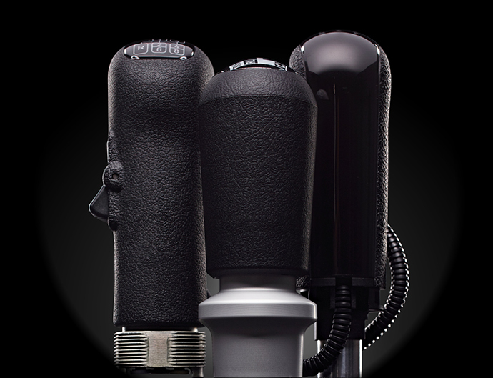 varous gearshift knobs
