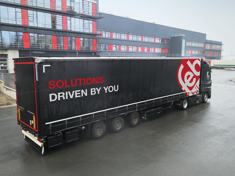 Fleet of trailers